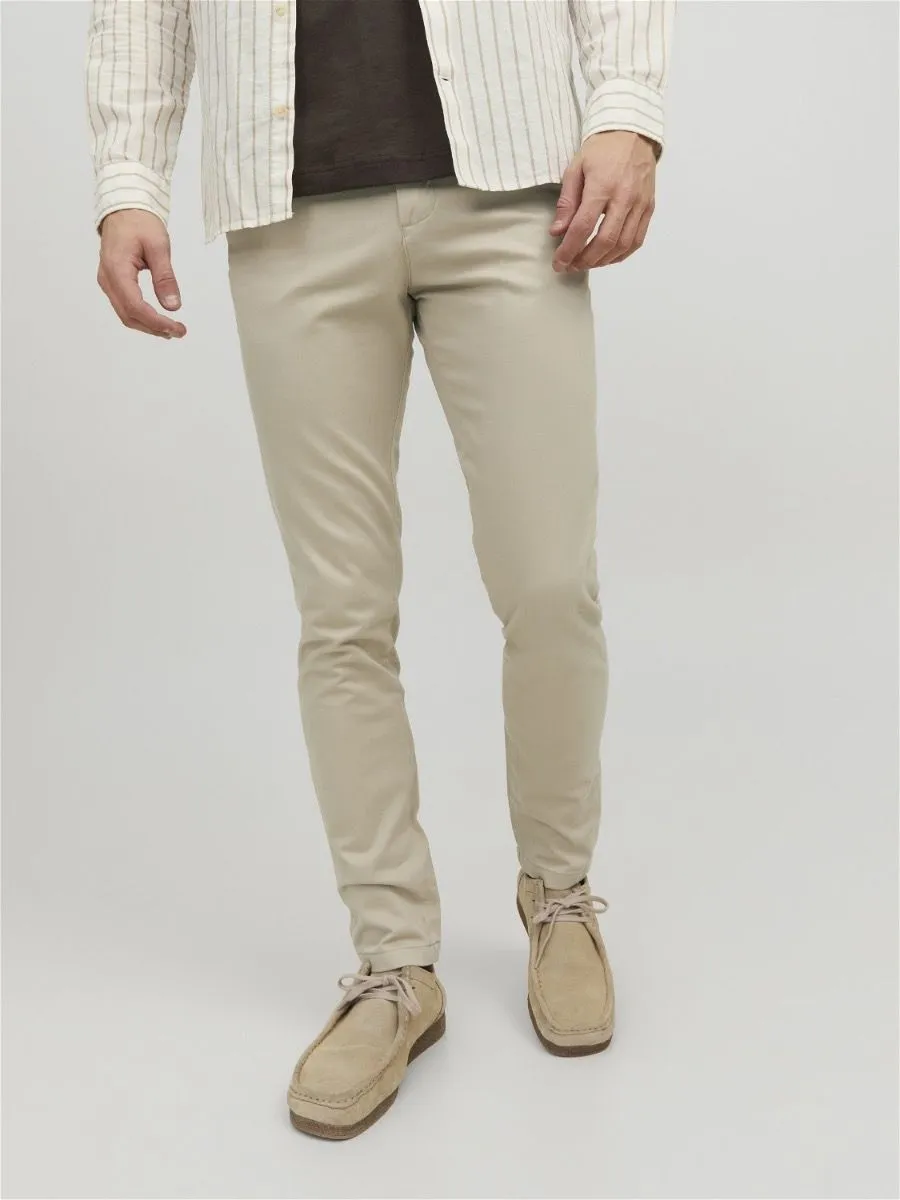 Jack Jones Marco Bowie Slim Chinos Oxford Tan