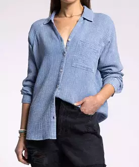 Blue Denim Jackson Shirt