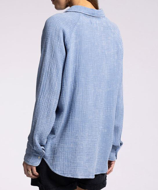 Blue Denim Jackson Shirt