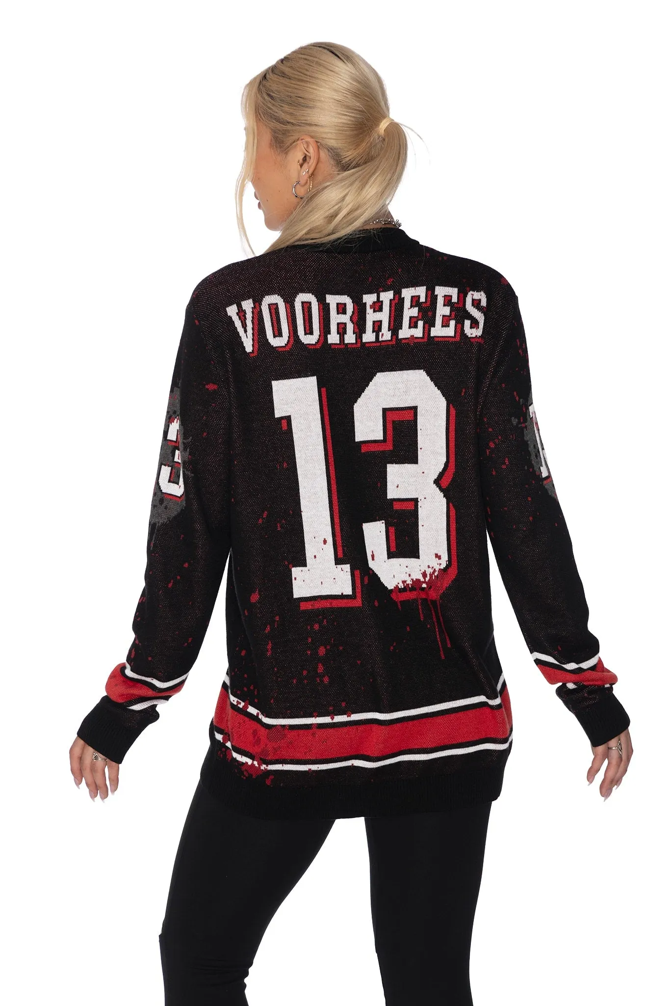 Jason Voorhees Knit Oversized Sweater