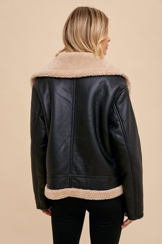 Joplin Vegan Leather Jacket - Vegan Leather Jacket Joplin - Vegan Leather Jacket