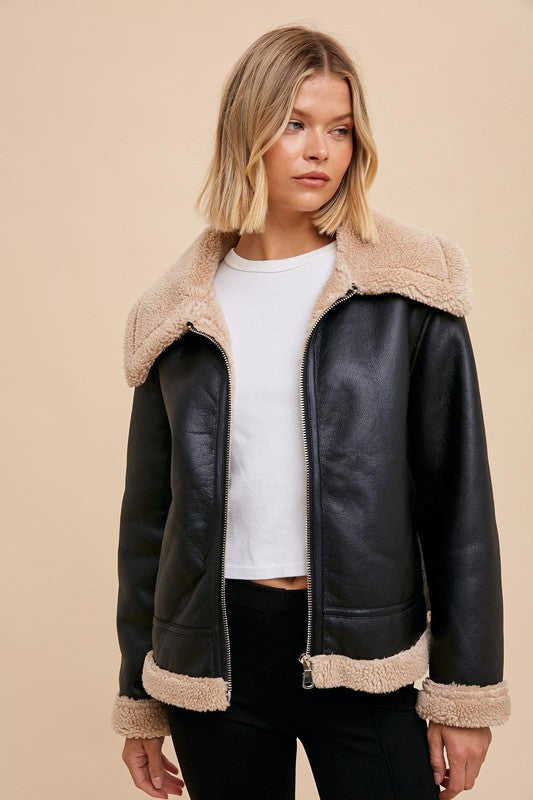 Joplin Vegan Leather Jacket - Vegan Leather Jacket Joplin - Vegan Leather Jacket