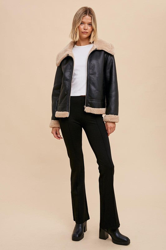 Joplin Vegan Leather Jacket - Vegan Leather Jacket Joplin - Vegan Leather Jacket