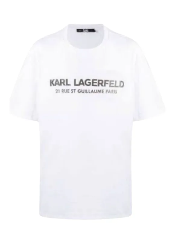 White Karl Lagerfeld T-Shirt