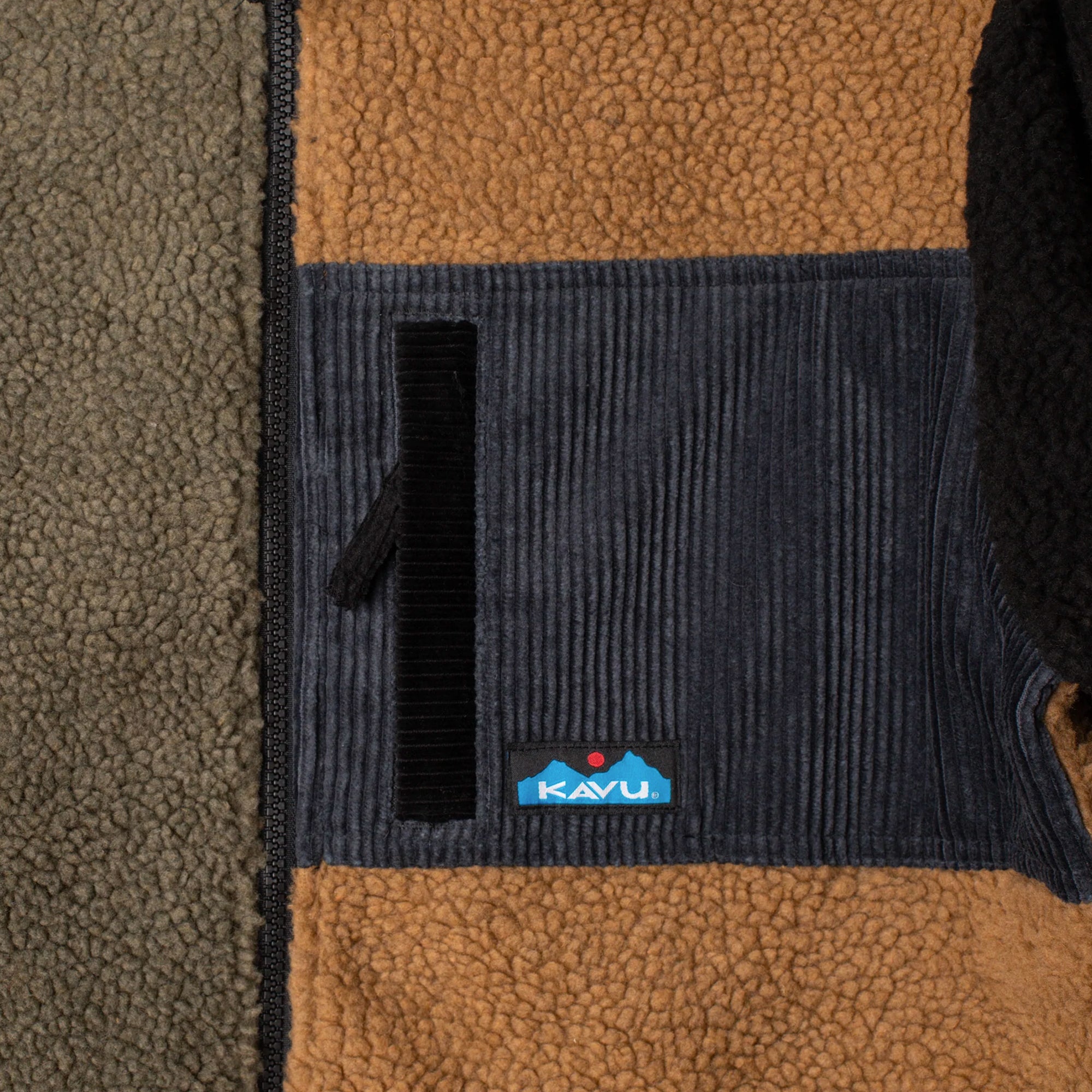 KAVU Wayside Fleece Jacket - Brewed Up