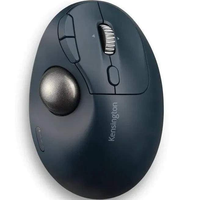 Kensington TB550 Ergonomic Wireless Bluetooth Trackball Mouse Pro Fit