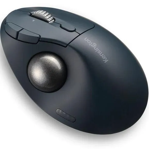 Kensington TB550 Ergonomic Wireless Bluetooth Trackball Mouse Pro Fit