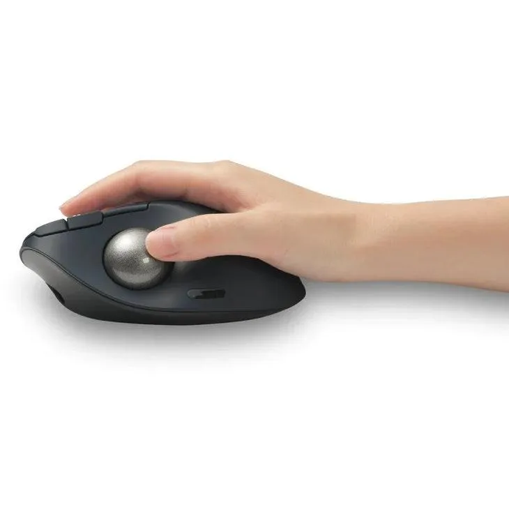 Kensington TB550 Ergonomic Wireless Bluetooth Trackball Mouse Pro Fit