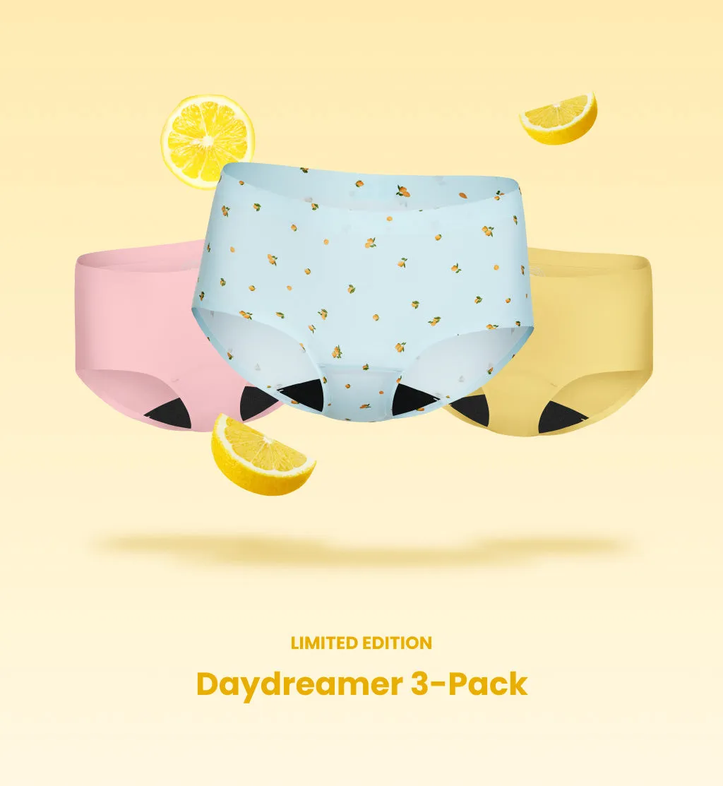 Daydreamer LP 4-Pack Lemon Sorbet Ballet Pink Lemonade 3-Pack Boyshort Kit Item