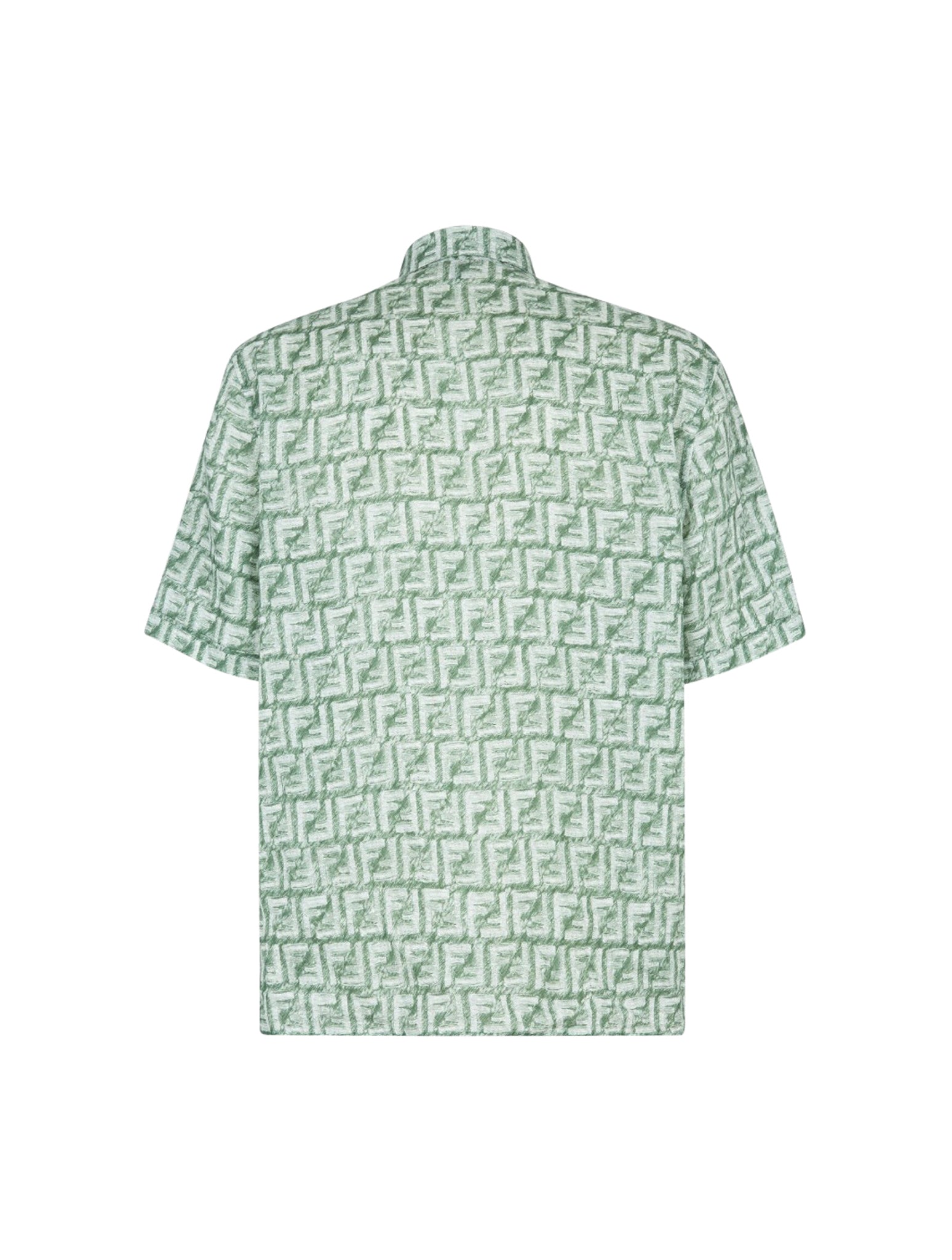 Labelled green linen shirt