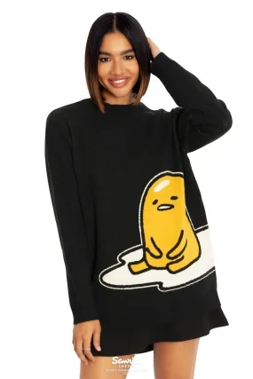 Lazy Gudetama Knit Sweater Oversized