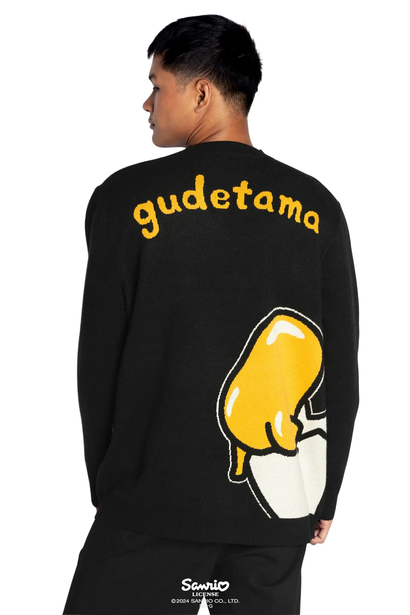 Lazy Gudetama Knit Sweater Oversized