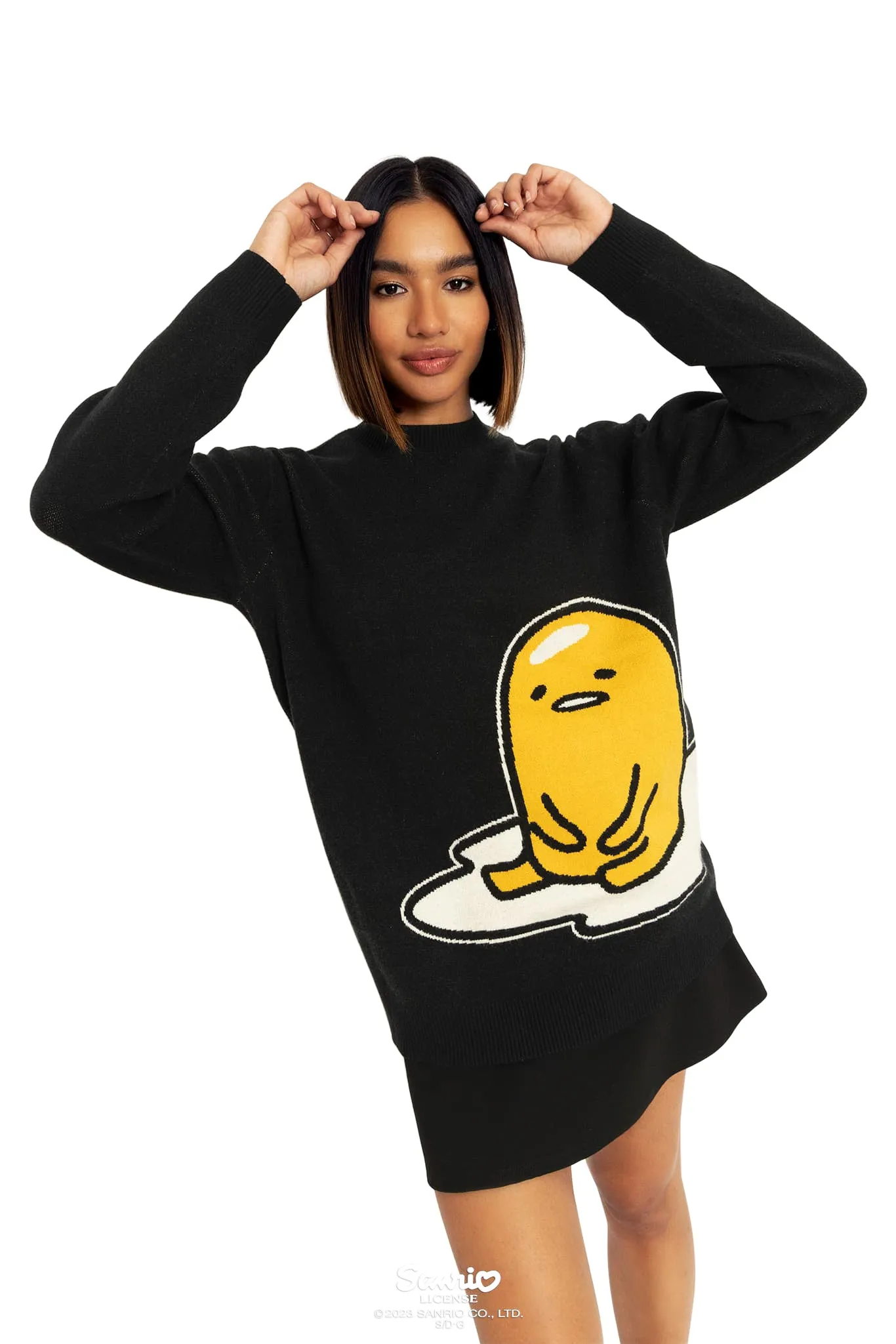 Lazy Gudetama Knit Sweater Oversized