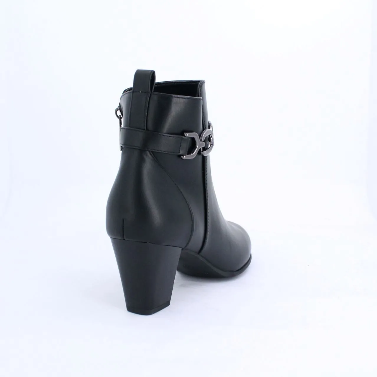 LEONA Black Ankle Boot