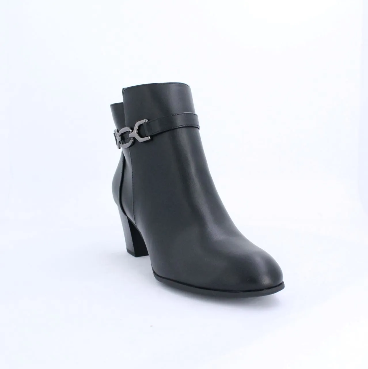 LEONA Black Ankle Boot