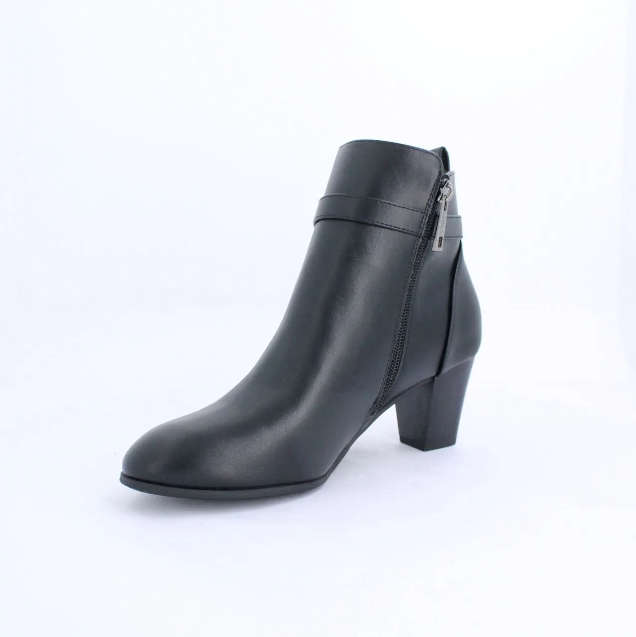 LEONA Black Ankle Boot