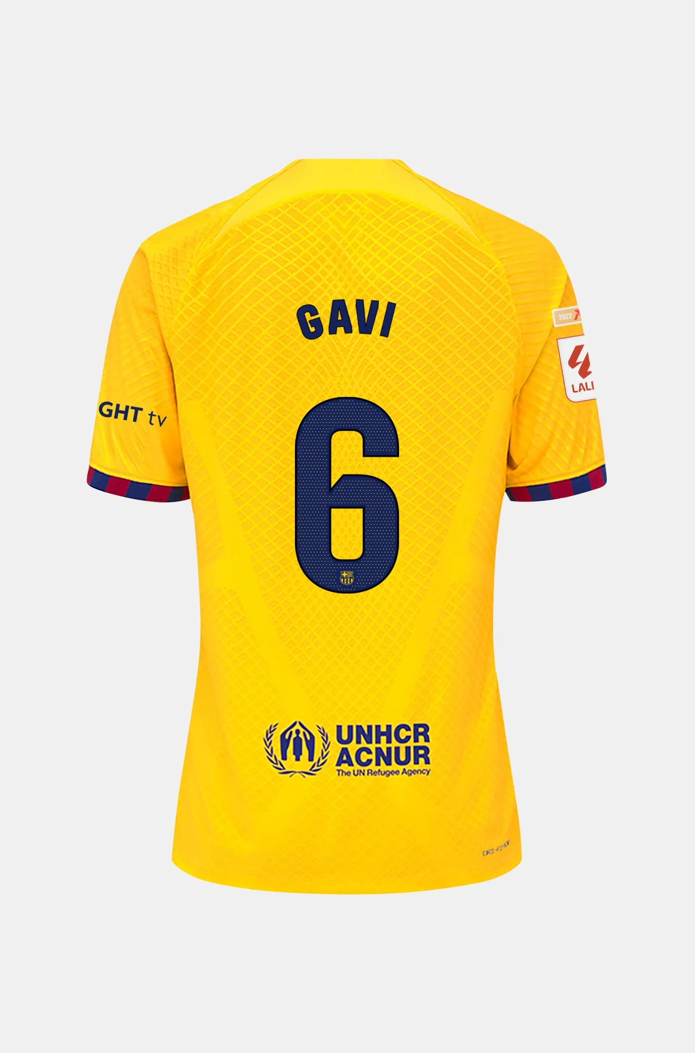 LFP FC Barcelona 23/24 Player Edition Fourth Shirt - GAVI