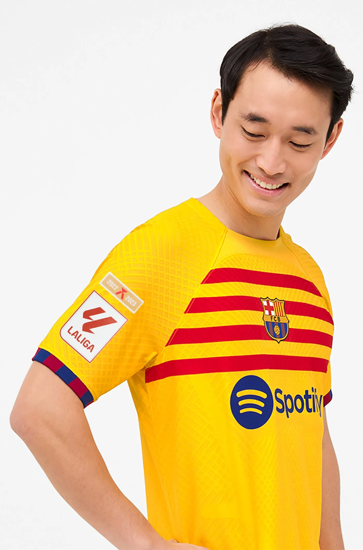 LFP FC Barcelona 23/24 Player Edition Fourth Shirt - GAVI