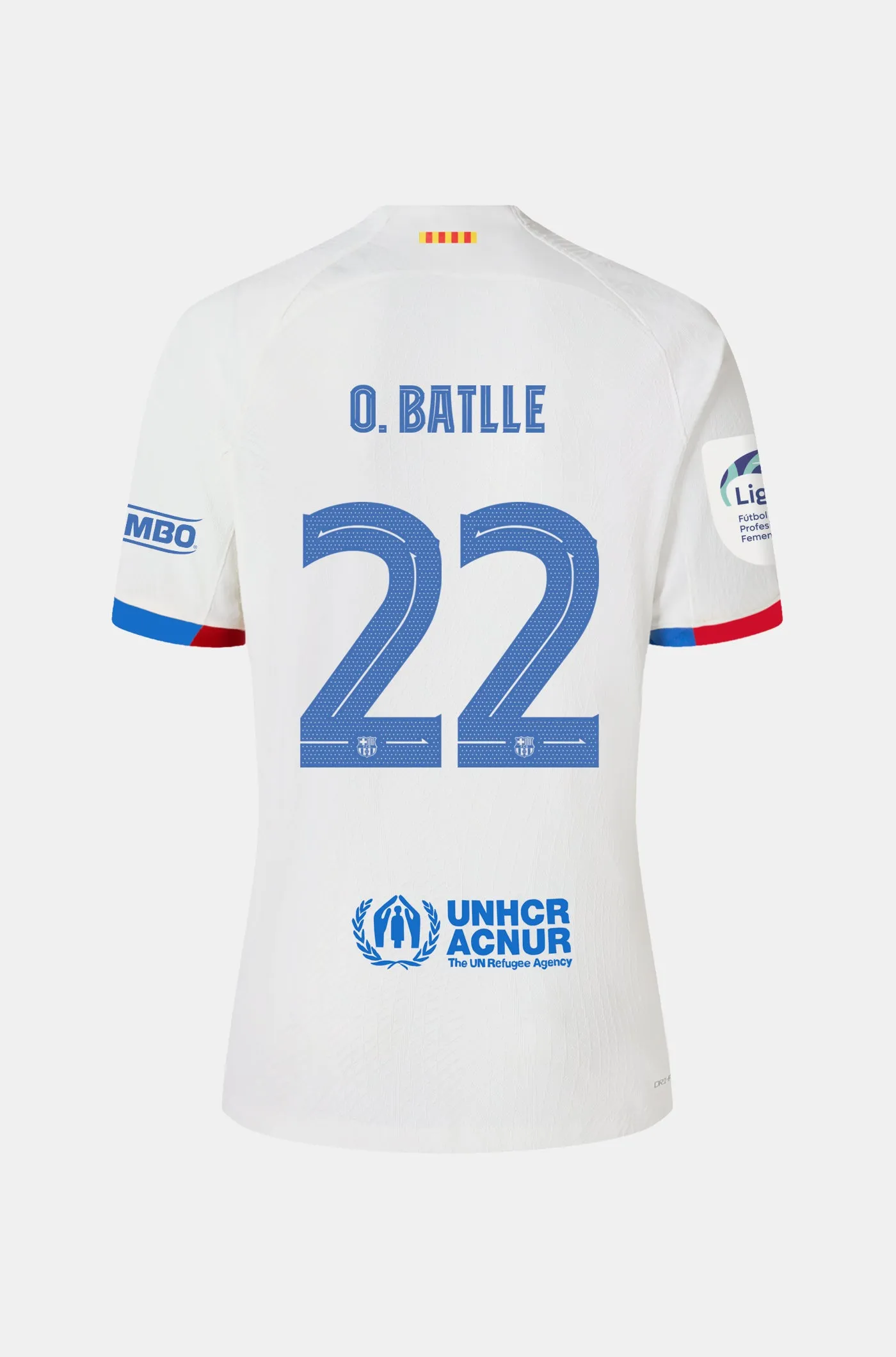 Junior Liga F FC Barcelona Away Shirt 23/24 - O. BATLLE