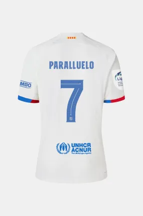 FC Barcelona Away Shirt 23/24 Junior Paralluelo