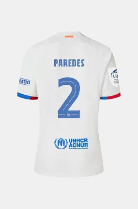 FC Barcelona Away Shirt 23/24 Junior Paredes