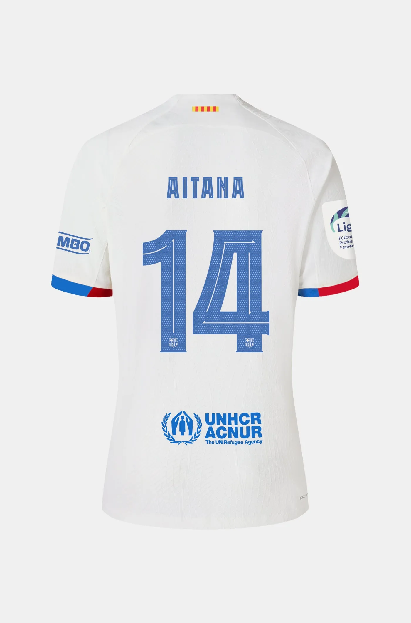 Player's Edition Liga F FC Barcelona Away Shirt 23/24 - AITANA