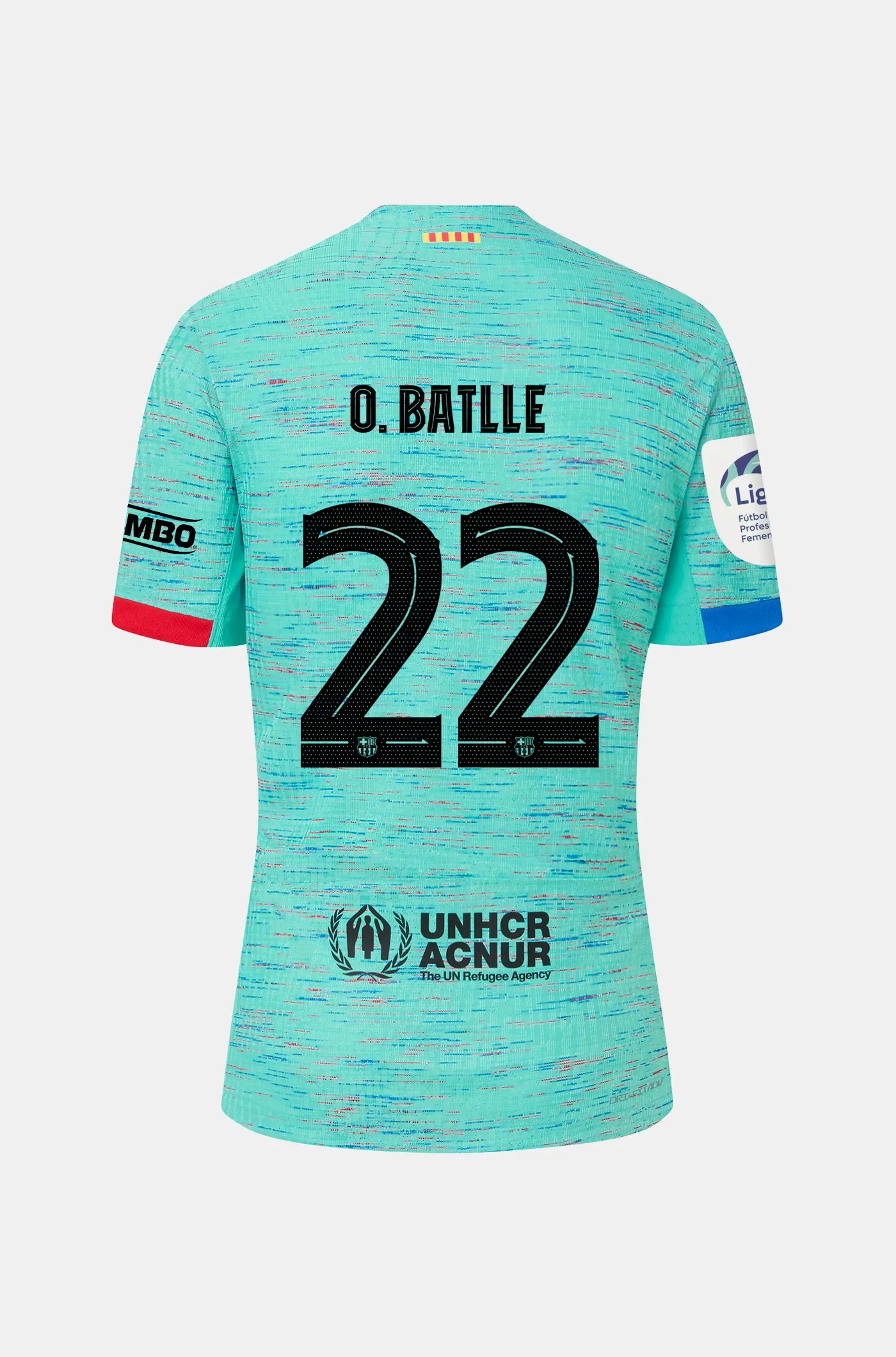 Liga F FC Barcelona third Shirt 23/24 Player's Edition O. BATLLE