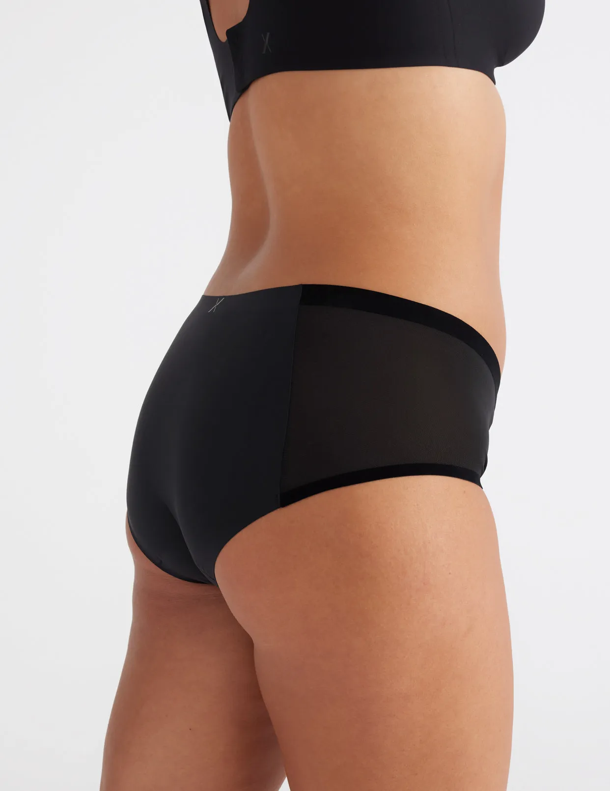 Light Leakproof Mesh Boyshort No-Show by Light