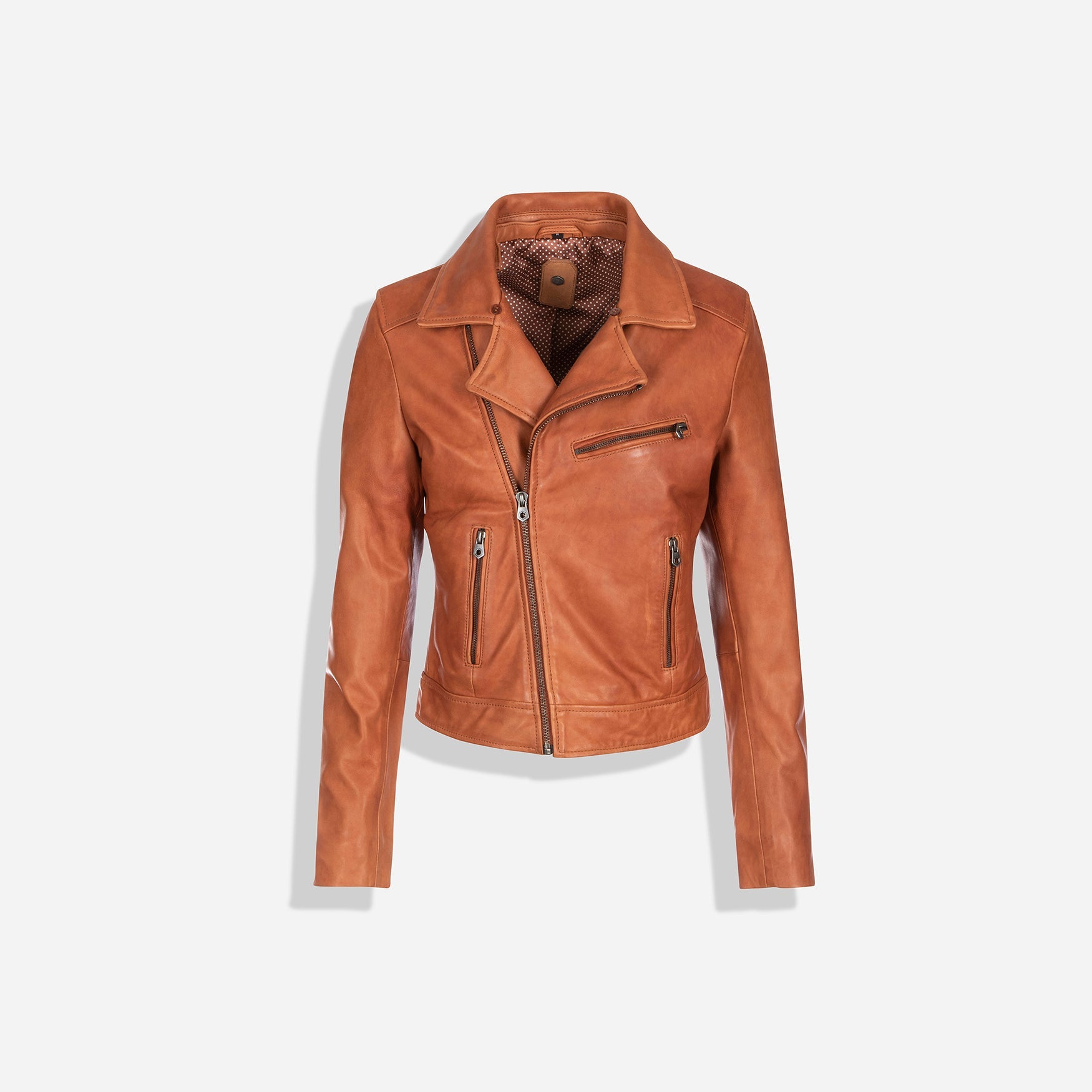 Lisa Chestnut Bomber Jacket