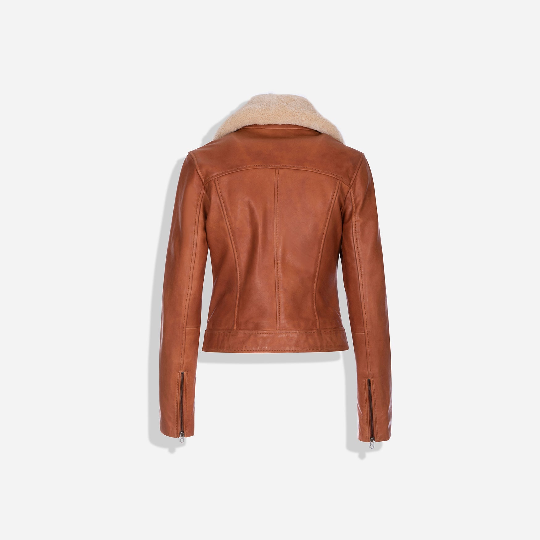 Lisa Chestnut Bomber Jacket