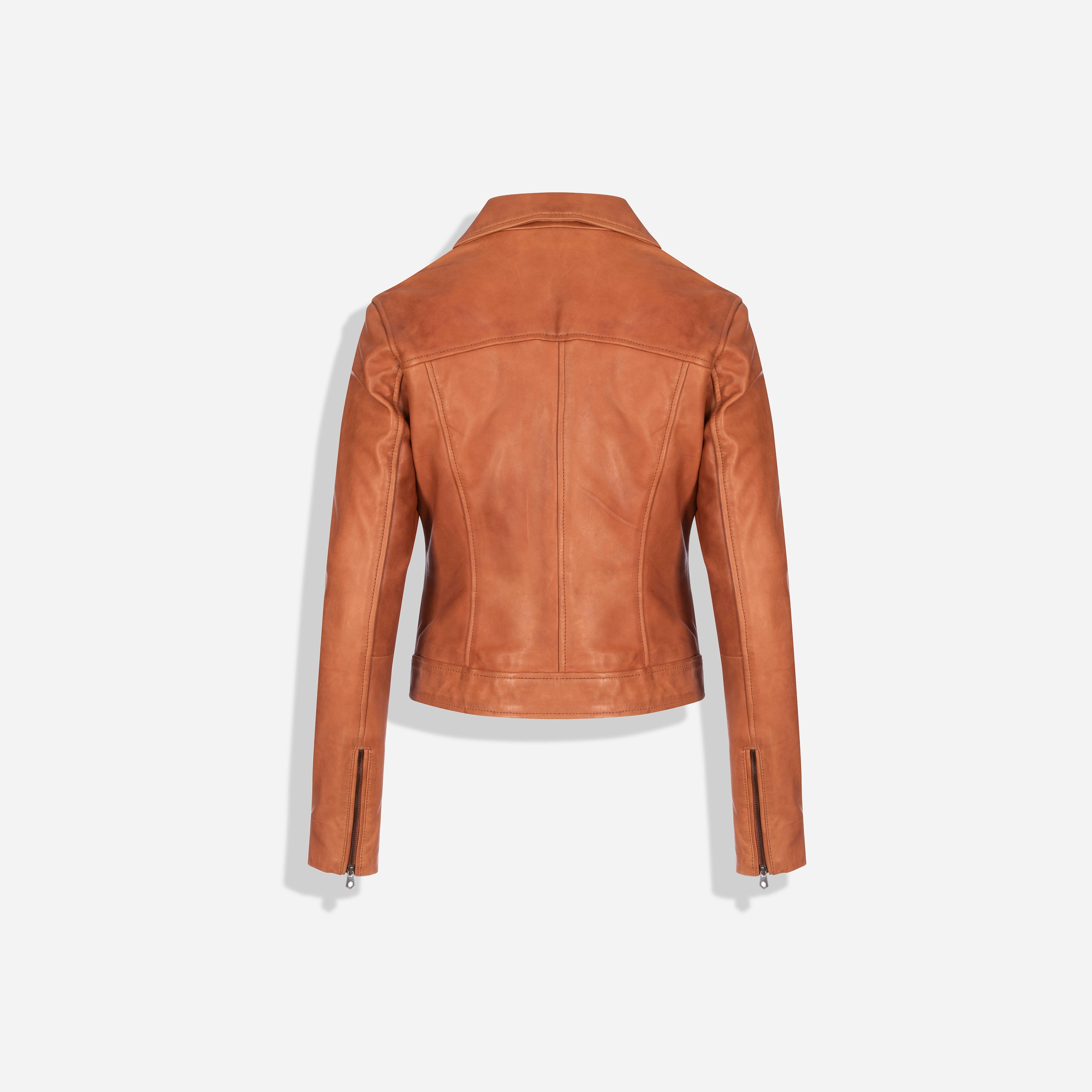 Lisa Chestnut Bomber Jacket