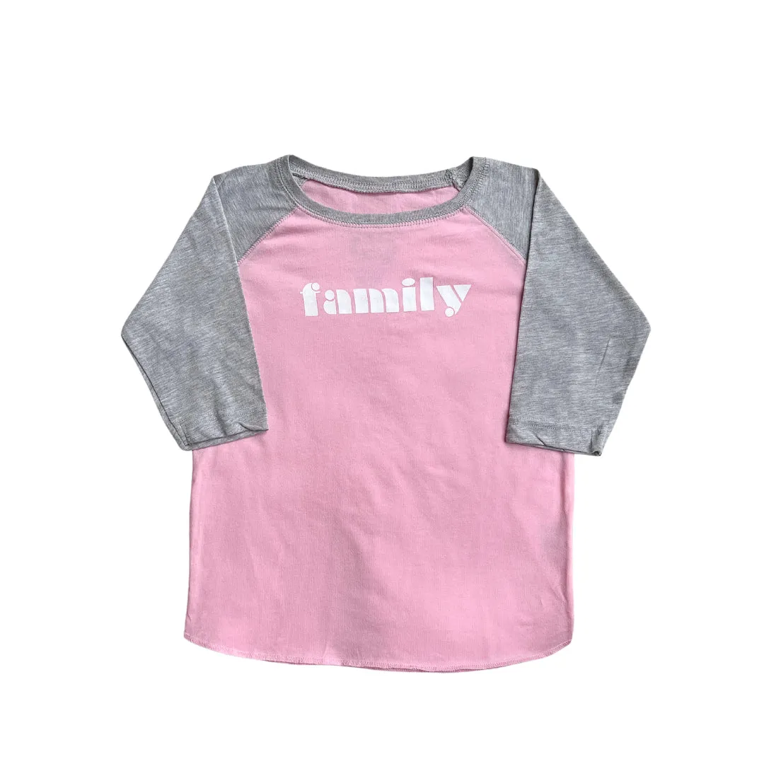 family Baseball Shirt imprint