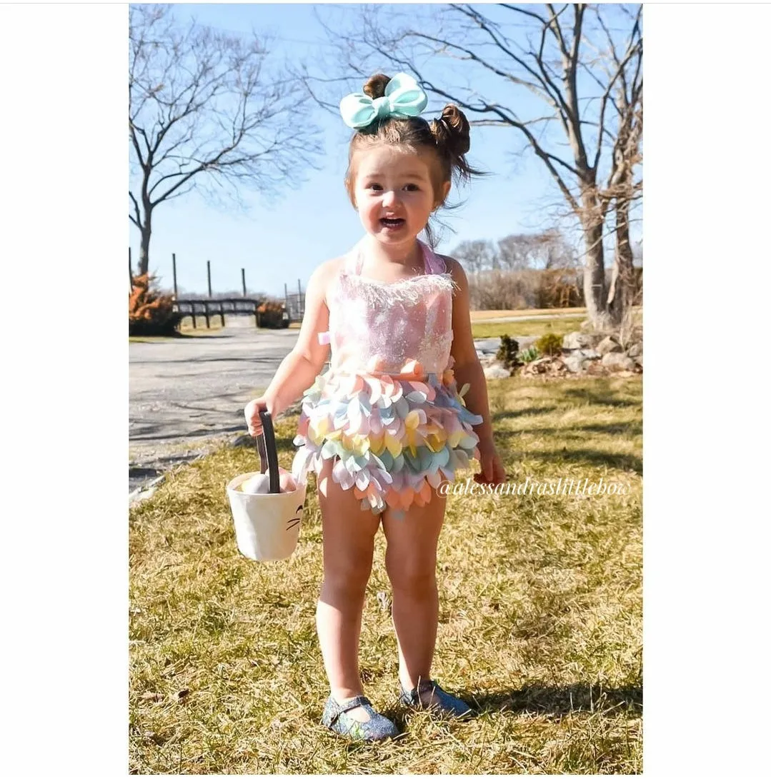 Spring Romper for Little Miss