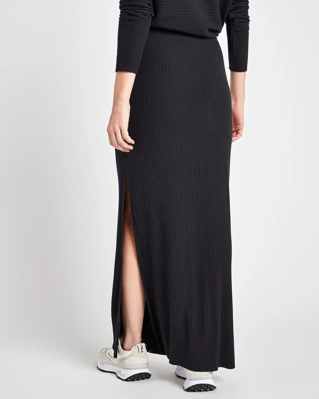 London Ribbed Skirt