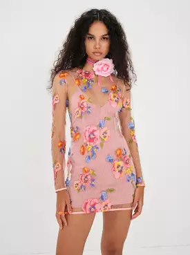 Love & Lemons Percy Mini Dress Multi | Shop Now