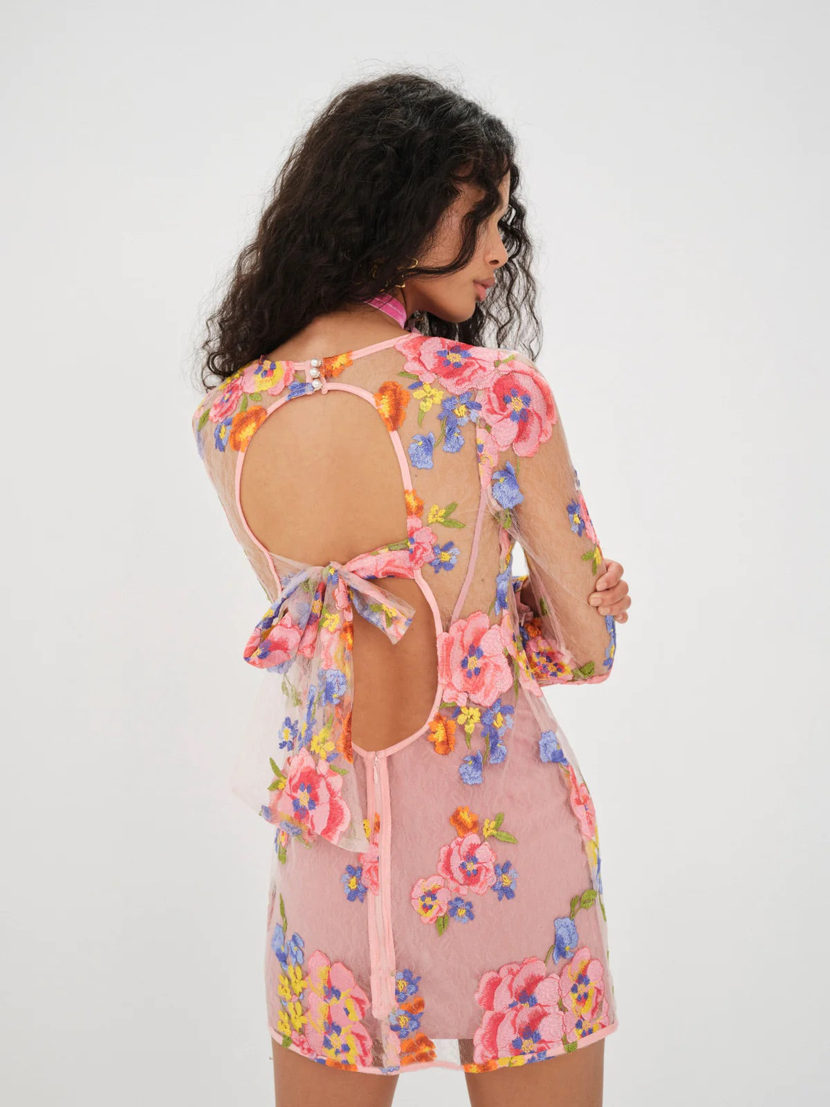 Love & Lemons Percy Mini Dress Multi | Shop Now