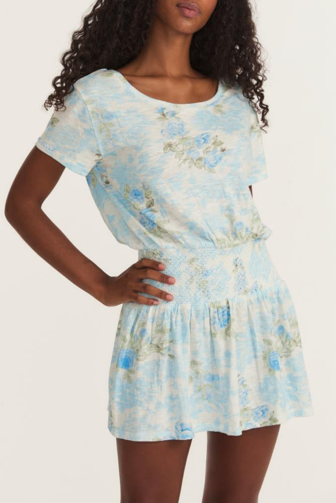 Loveshackfancy Baby Blue Promise Amore Dress