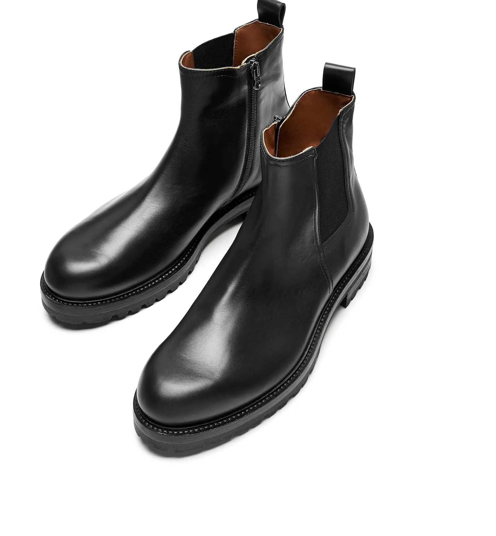 Lowell Men's Leather Boots