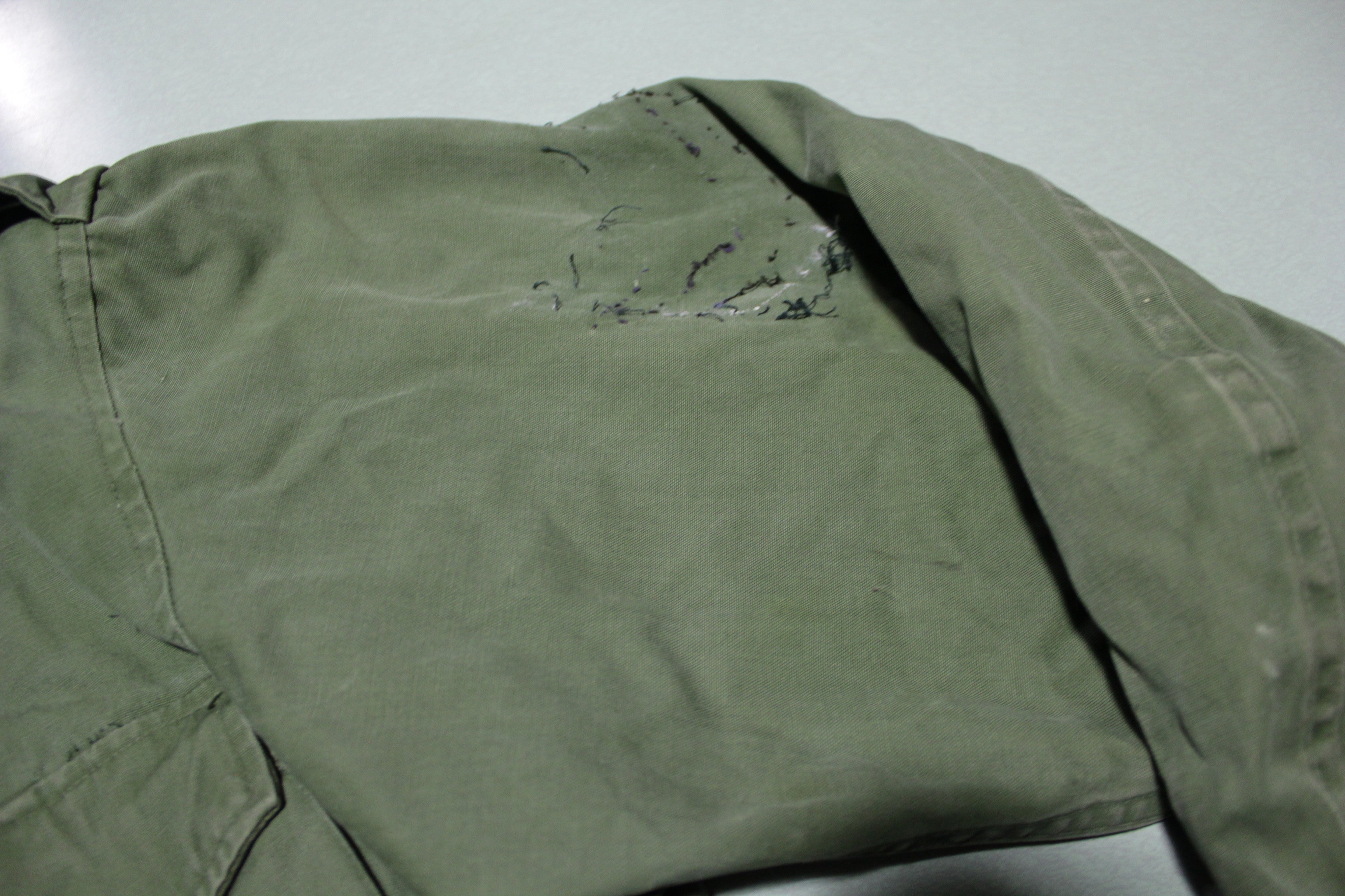 M-1950 Korean Vietnam War Military Field Jacket, Vintage Army Coat, 50's War Jacket