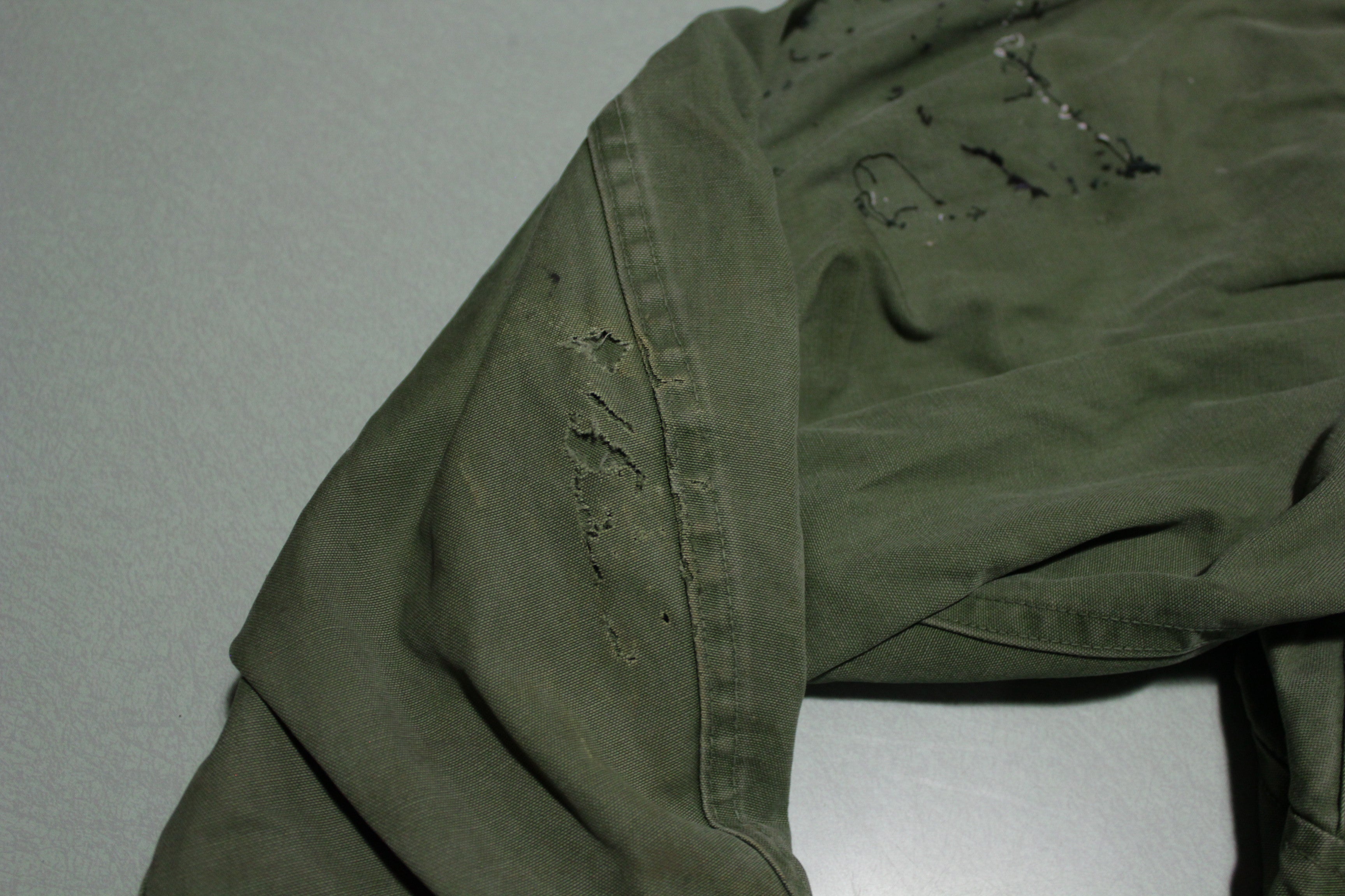 M-1950 Korean Vietnam War Military Field Jacket, Vintage Army Coat, 50's War Jacket