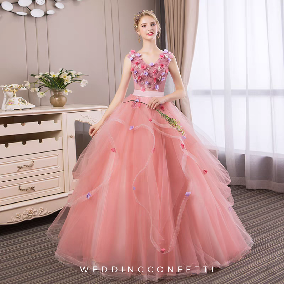 Madelyn Pink Sleeveless Ball Gown - Buy Now!