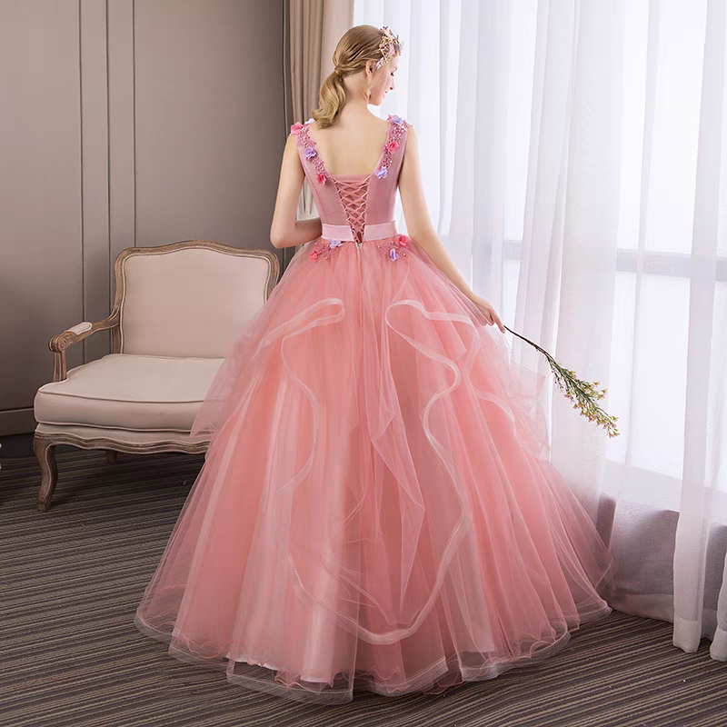 Madelyn Pink Sleeveless Ball Gown - Buy Now!