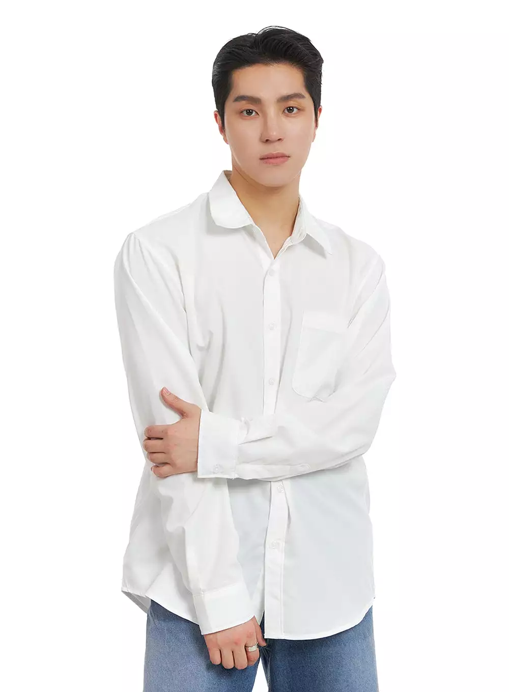 Classic White Shirt for Men IA401