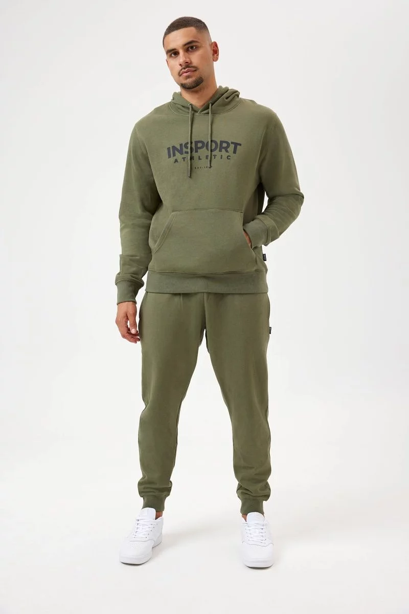 Men's Ralph Military Green Trackpant - InSport Official Website