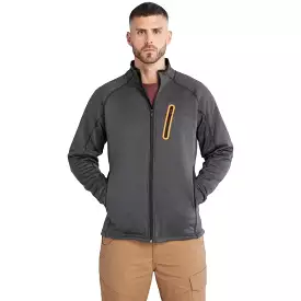 Men's Reaxion Full Zip Athletic Fleece Jacket from Timberland Pro - Charcoal