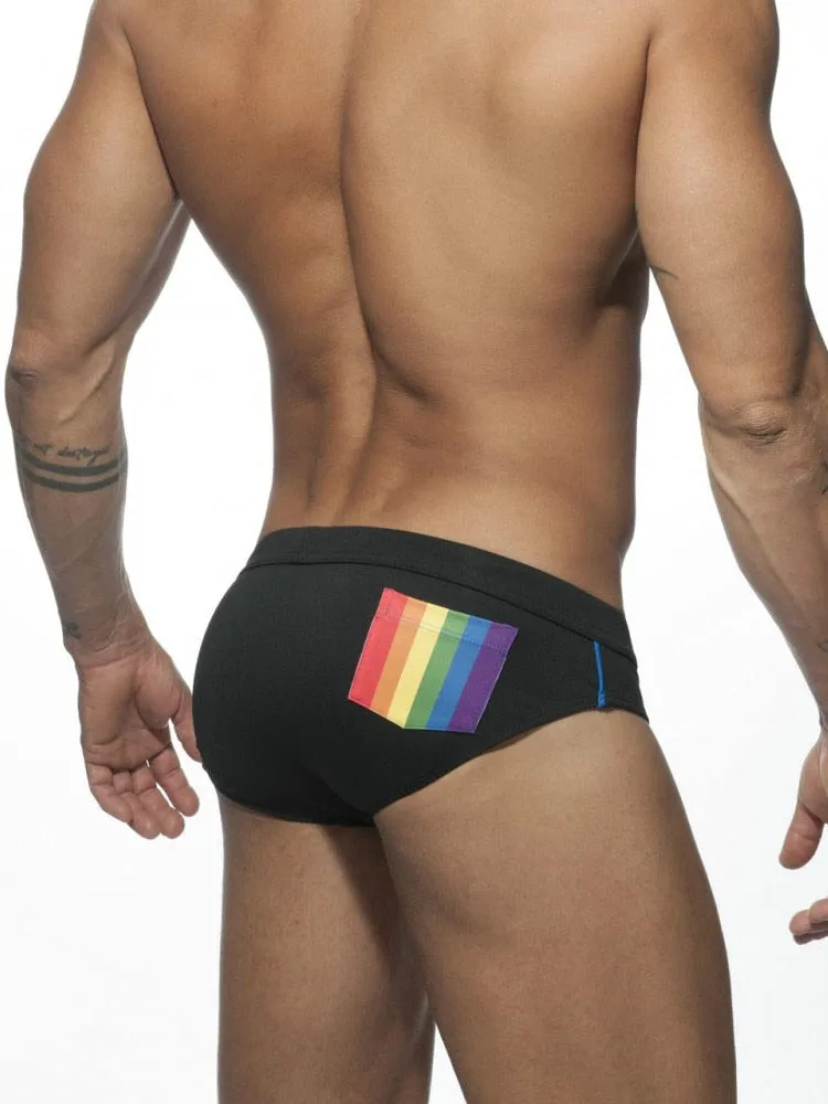 Men's Push-Up Briefs for Swimming Surf Board - Sexy Polyester