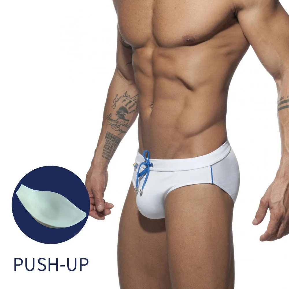 Men's Push-Up Briefs for Swimming Surf Board - Sexy Polyester