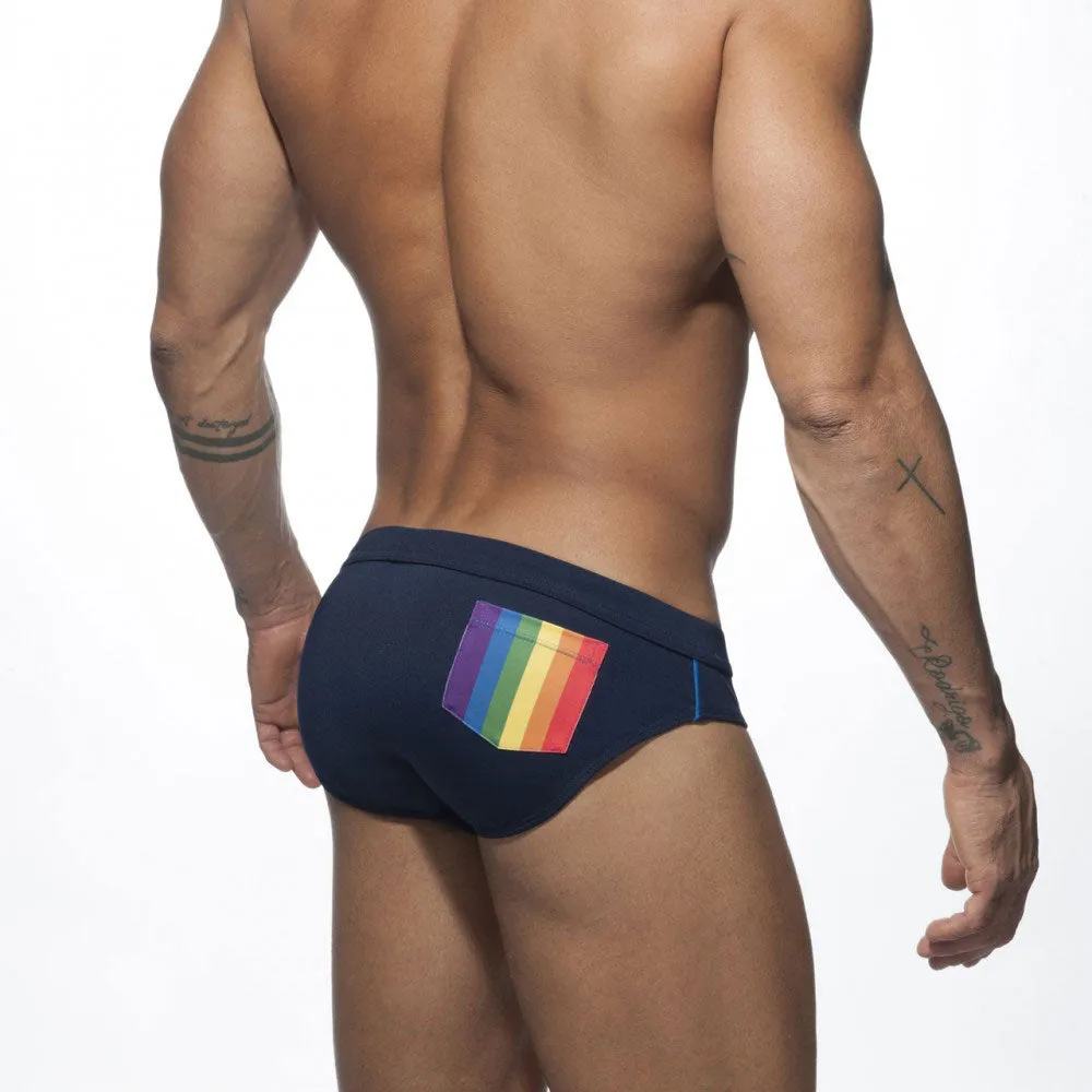 Men's Push-Up Briefs for Swimming Surf Board - Sexy Polyester