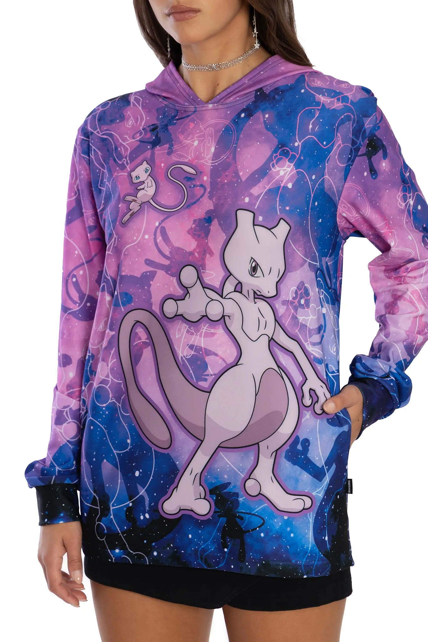 Mew Mewtwo Sweater Hoodie