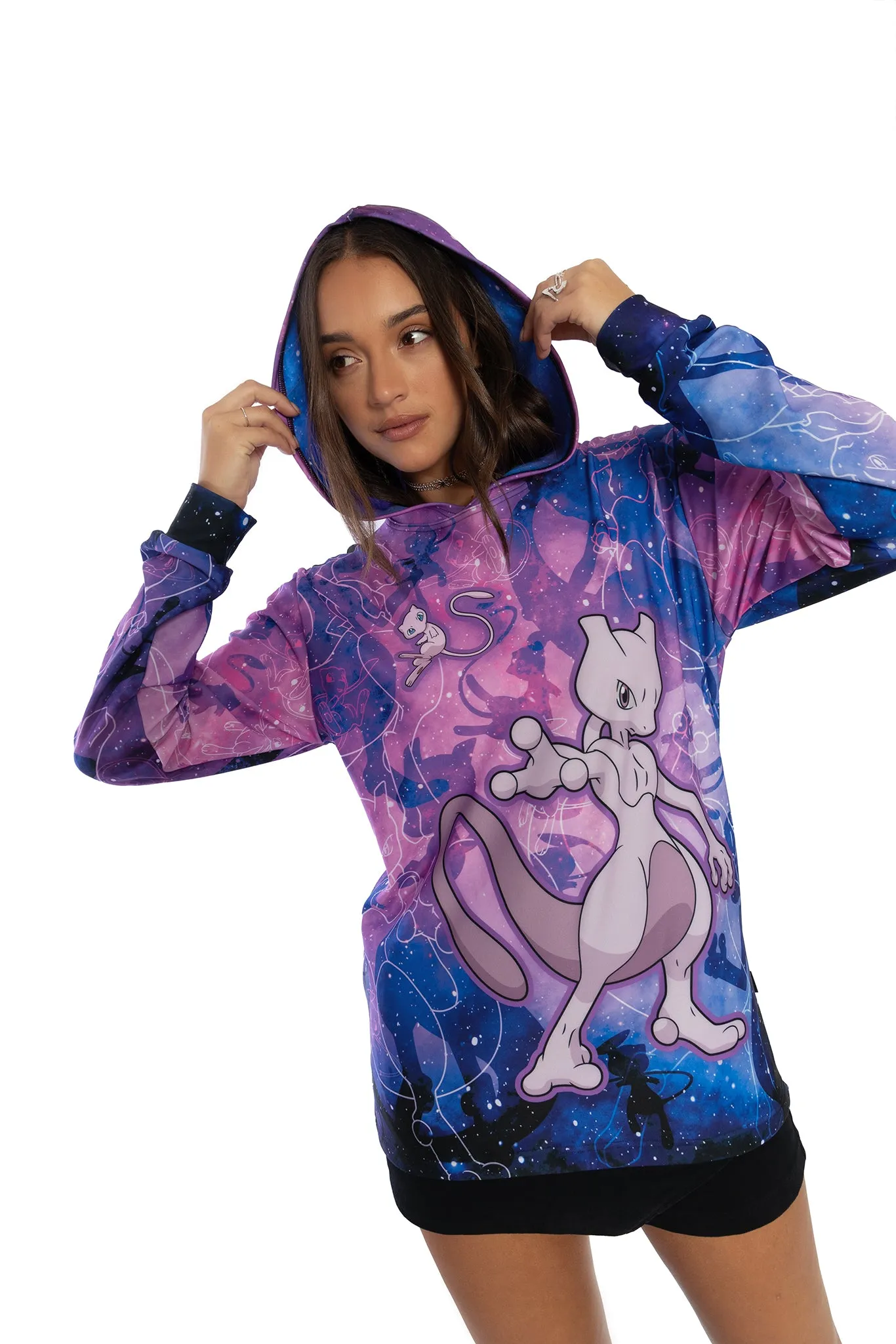 Mew Mewtwo Sweater Hoodie